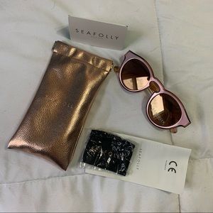 Seafolly Bronte 50mm Sunglasses (Rosegold)